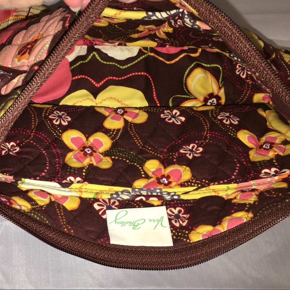 Vera Bradley Purse yellows oranges flowers - Picture 2 of 14